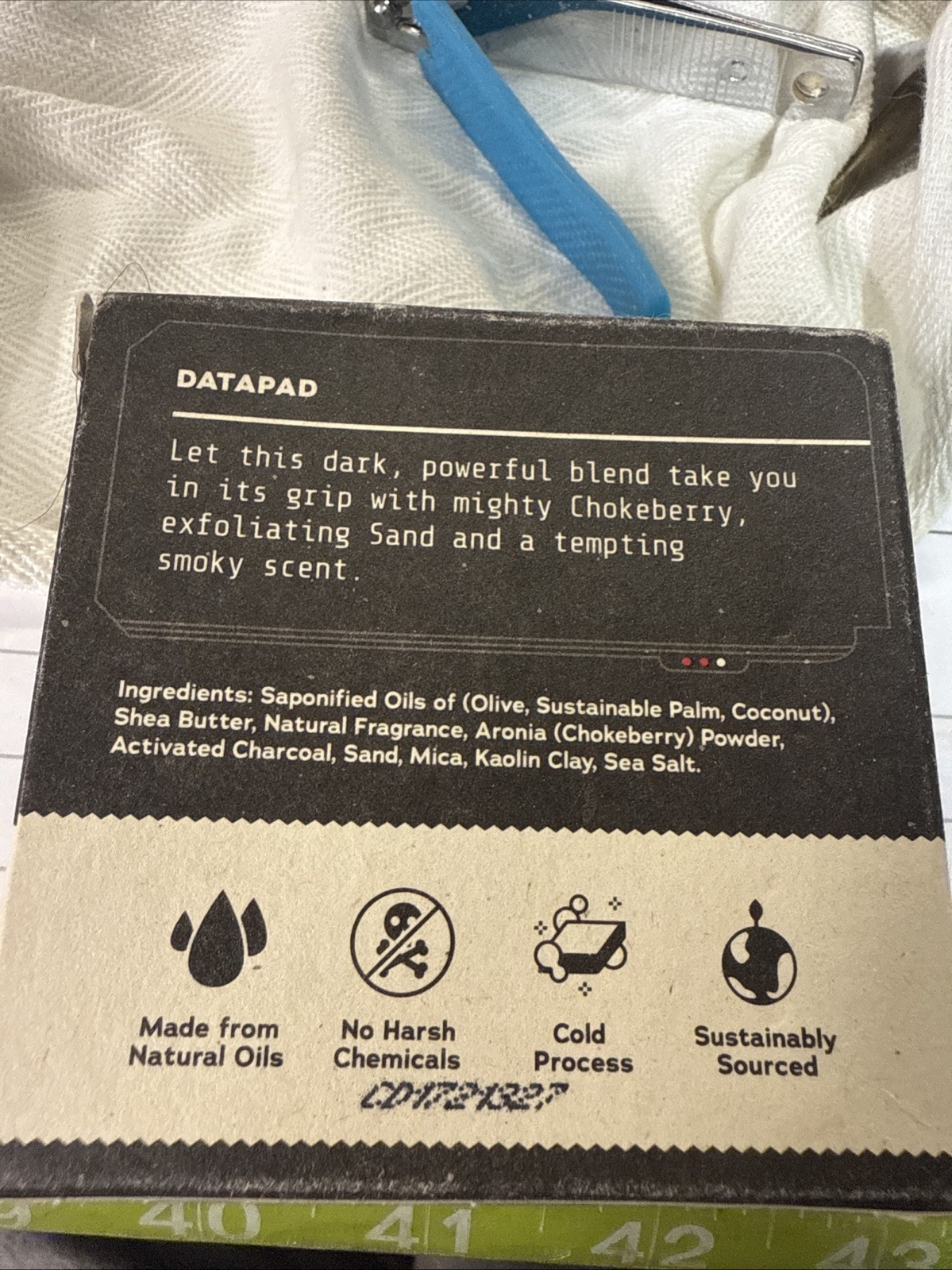 Dr. Squatch Star Wars Natural Bar Soap for Men, Dark Side Scrub, 5 oz BIN S