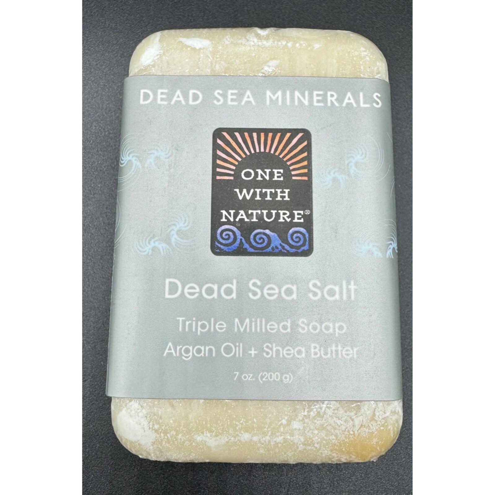 One With Nature Dead Sea Spa Triple Milled Mineral Soap – Argan Oil & Shea Bu…