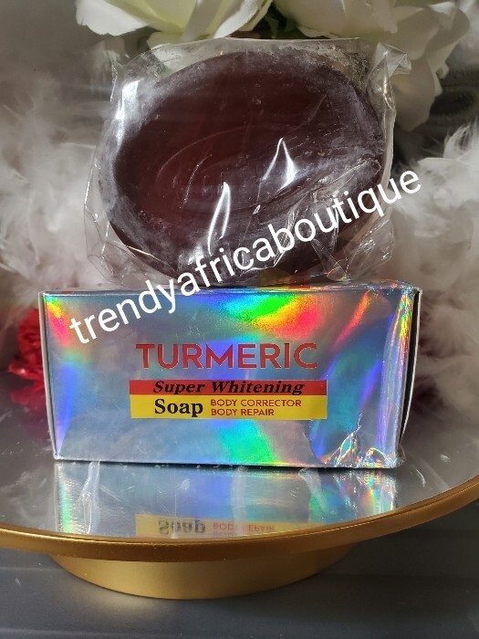 VeetGOLD TUMERIC 💯 Organic Super Whitening Face & Body Corrector Soap 200g X 1