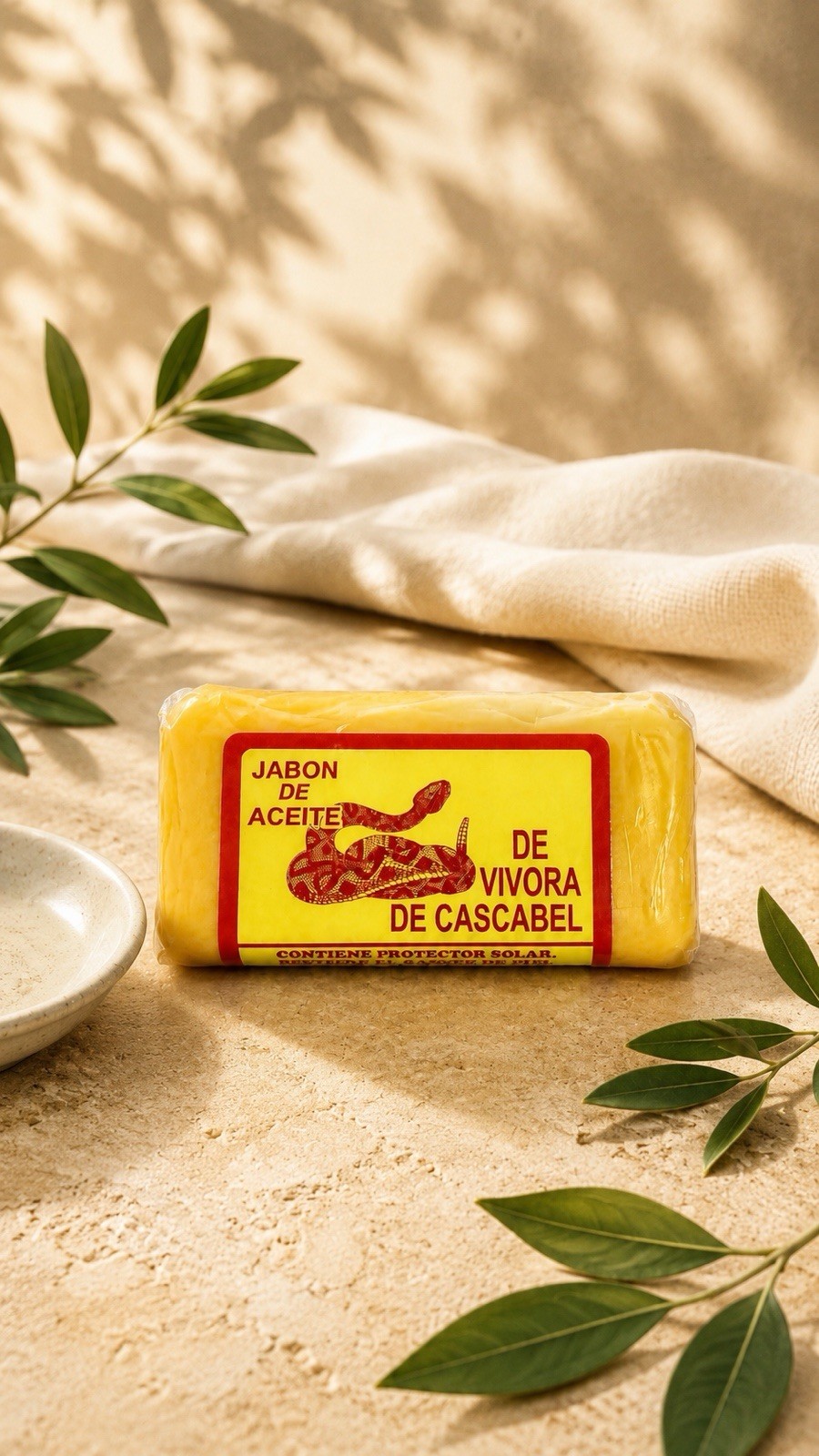 Jabón de Aceite de Víbora de Cascabel Body Soap 4 oz | Made in Mexico