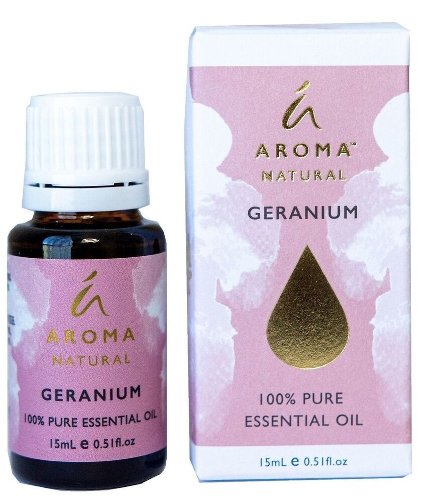 Aroma Natural by Tilley – Geranium 15ml 100% Essential Oil