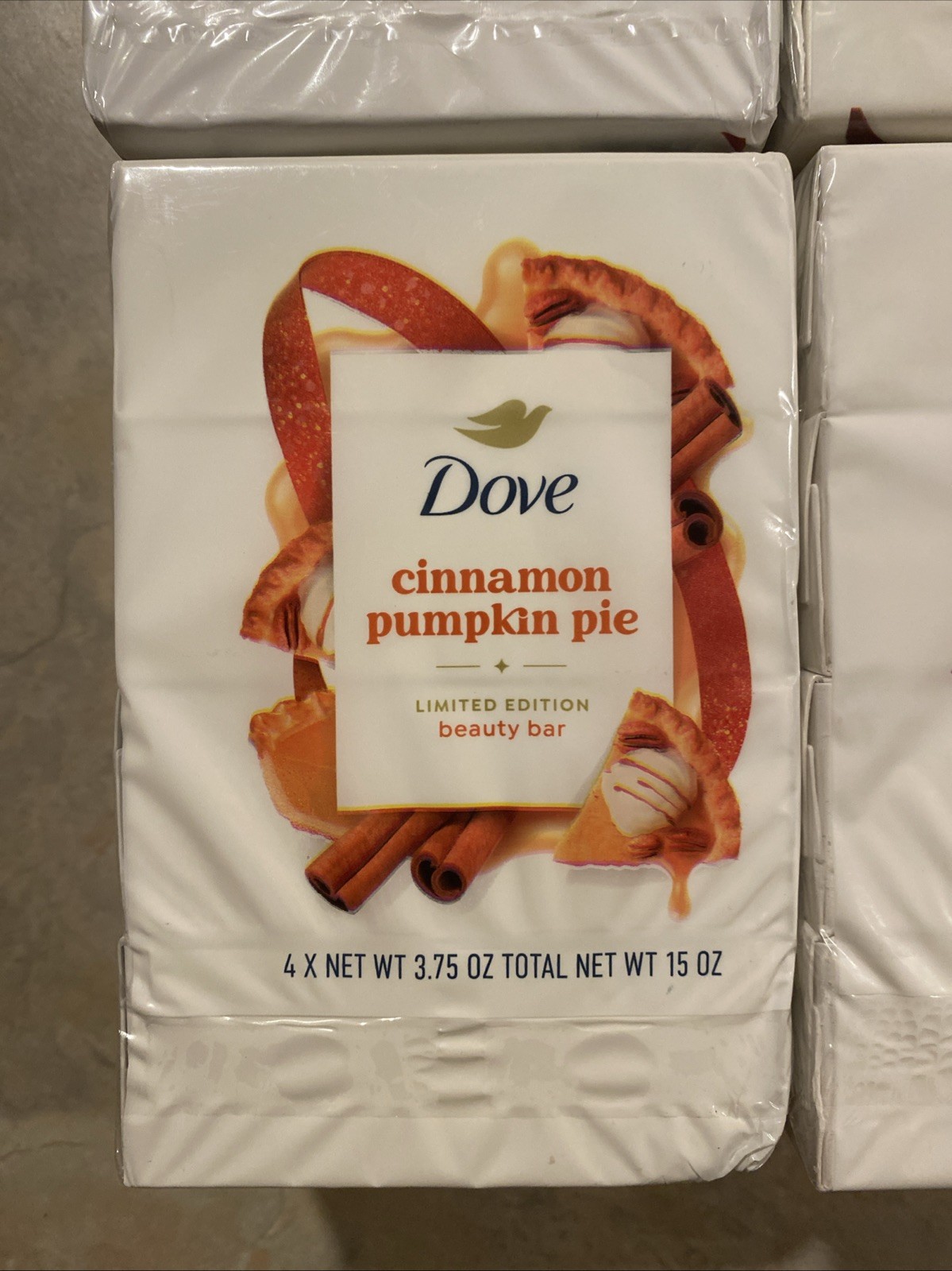 4x Dove Beauty Bar Limited Edition Multi-Pack (16 Soap Bars Total)