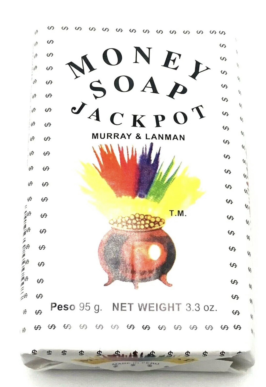 Money Soap Murray and Lanman (DOESNT HAVE MONEY INSIDE) Jabon del Dinero 3.3 OZ