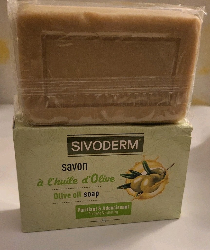1×SIVODERM SOAPFace Body PurifyingSofteness w Olive Oil 230g 8.11oz