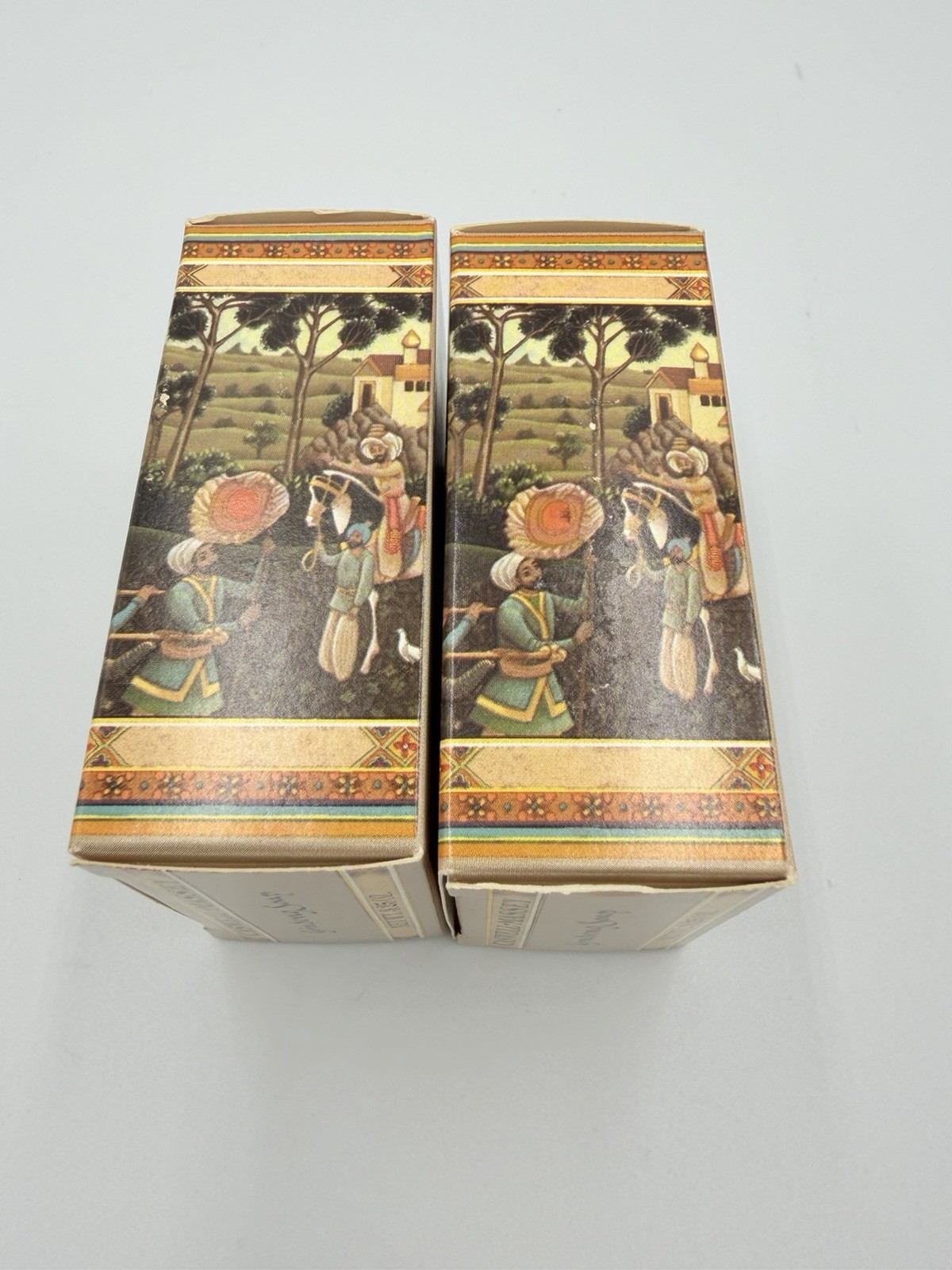 Caswell Massey Ginseng Soap Bar 3.25 Oz Vintage Lot of 2