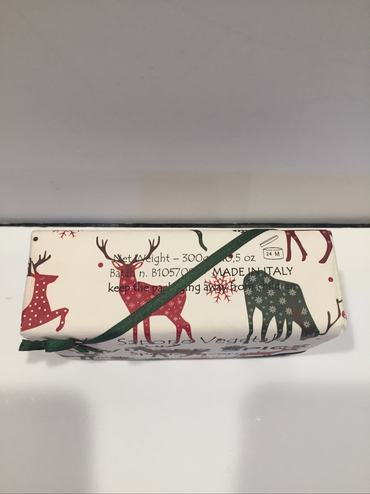 Vegetable Soap Hand Made In Italy Winter Spice 10.5 Oz *sales final*