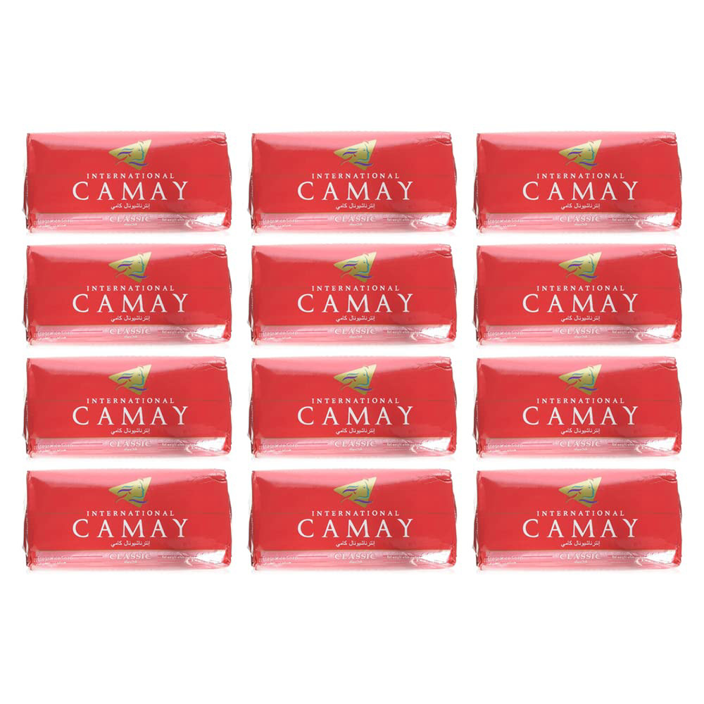 Classic Bar Soap – Moisturizing, Soft Scent, 4 oz Bath Bars, 12 Pack