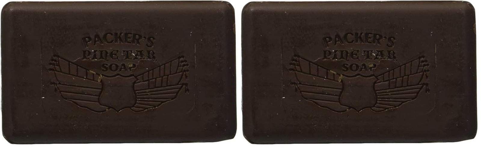 Packers Pine Tar Soap, 3.3 Ounce (Pack of 2)