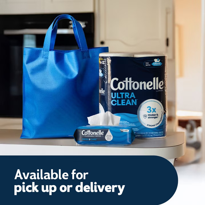 Cottonelle Fresh Care Flushable Wet Wipes, 10 Flip-Top Packs FREE SHIPPING