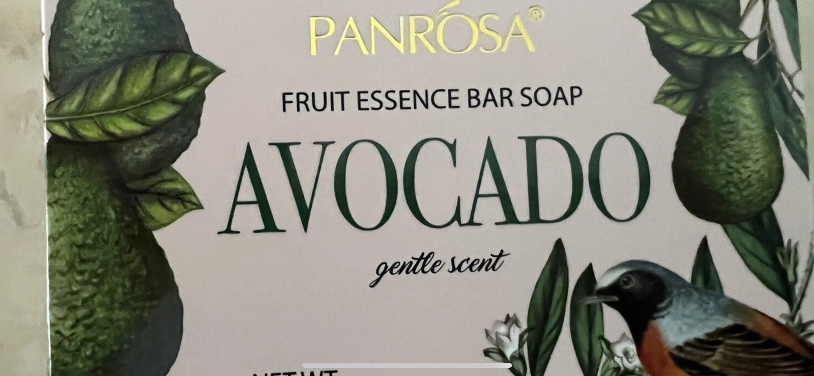 Panrosa Fruit Essence Bar Soap. Avocado 3.5 Oz