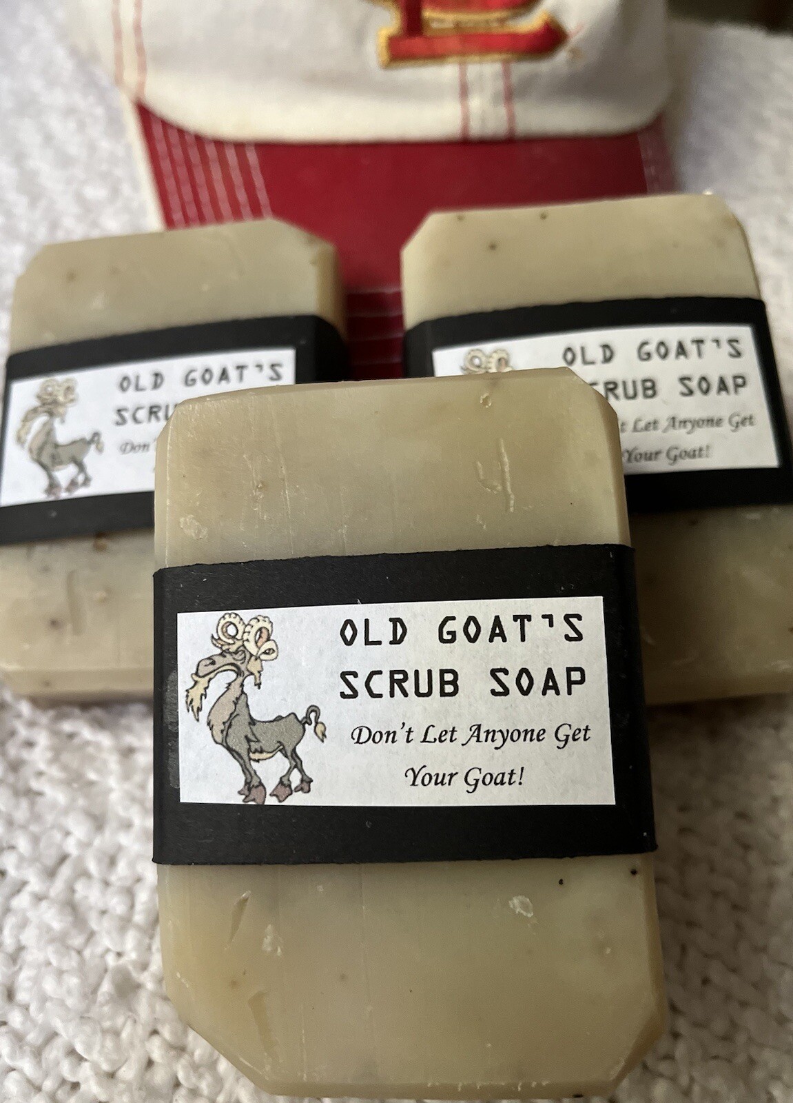 Three (3) Bars Hand-made Old Fashioned Lye Soaps FREE SHIPPING