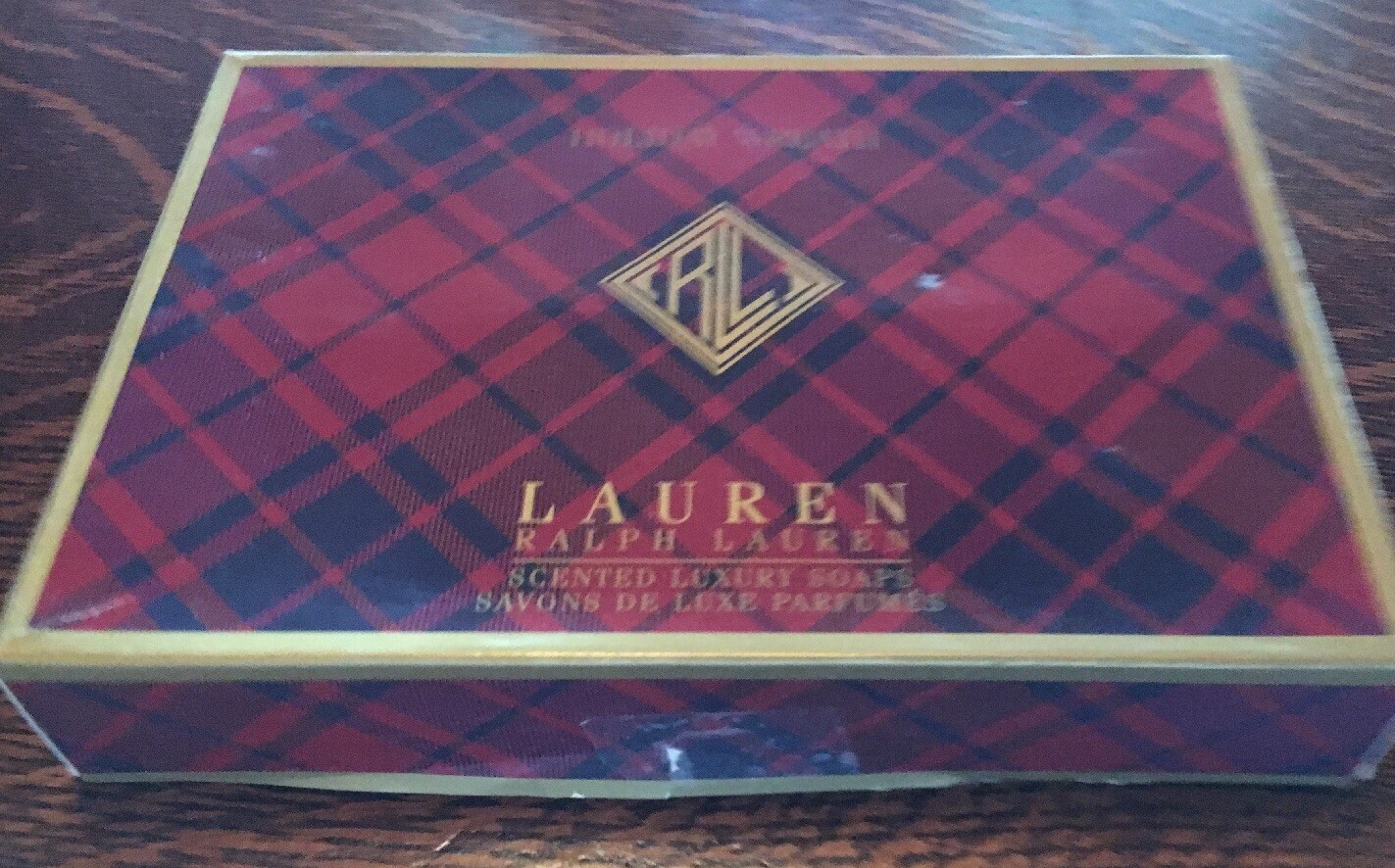 Rare Ralph Lauren Holiday Wreath Scented Luxury Soap Set 6 Guest Soaps