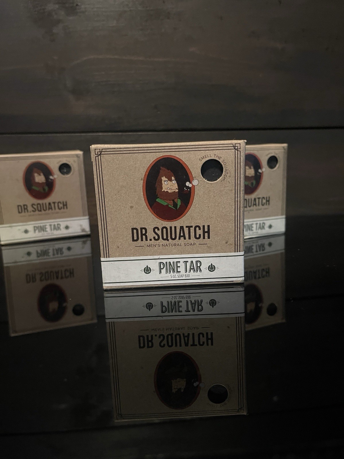 Dr. Squatch bar soap Pine Tar 3 bar bundle