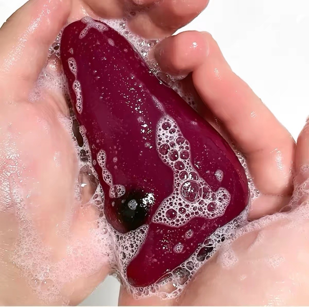Liver Shaped Soap Pomegranate Scent Funny Gag Gift Handmade Bath Soap