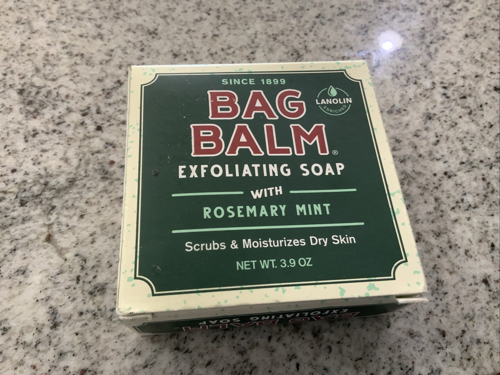 Bag Balm Mega Moisturizing Soap Rosemary Mint 3.90 Oz