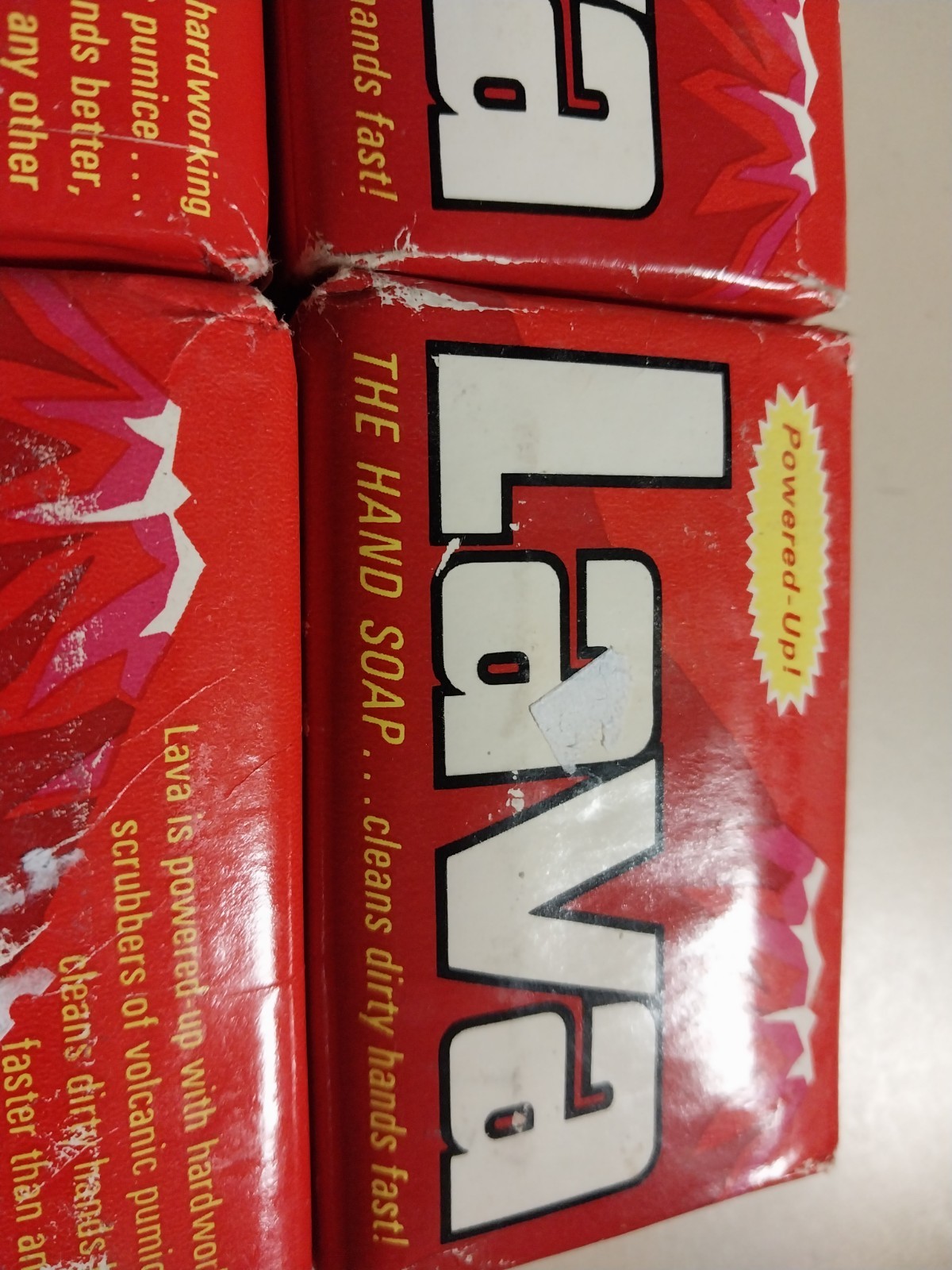 4 bars of lava soap new regular size