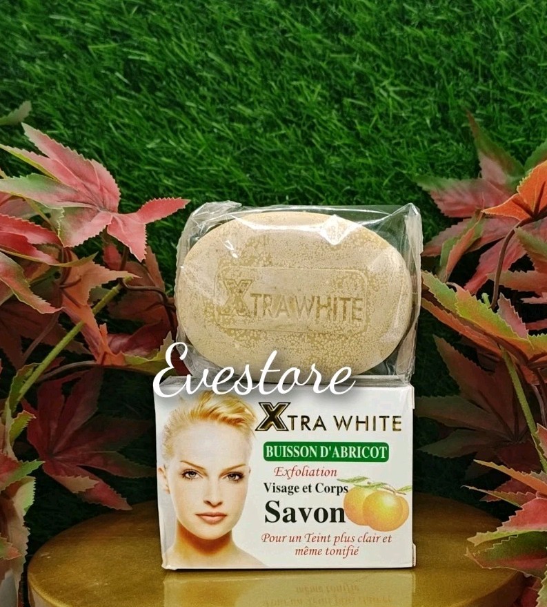 Xtra White Apricot Exfoliating Face And Body Soap Original Whitening soap