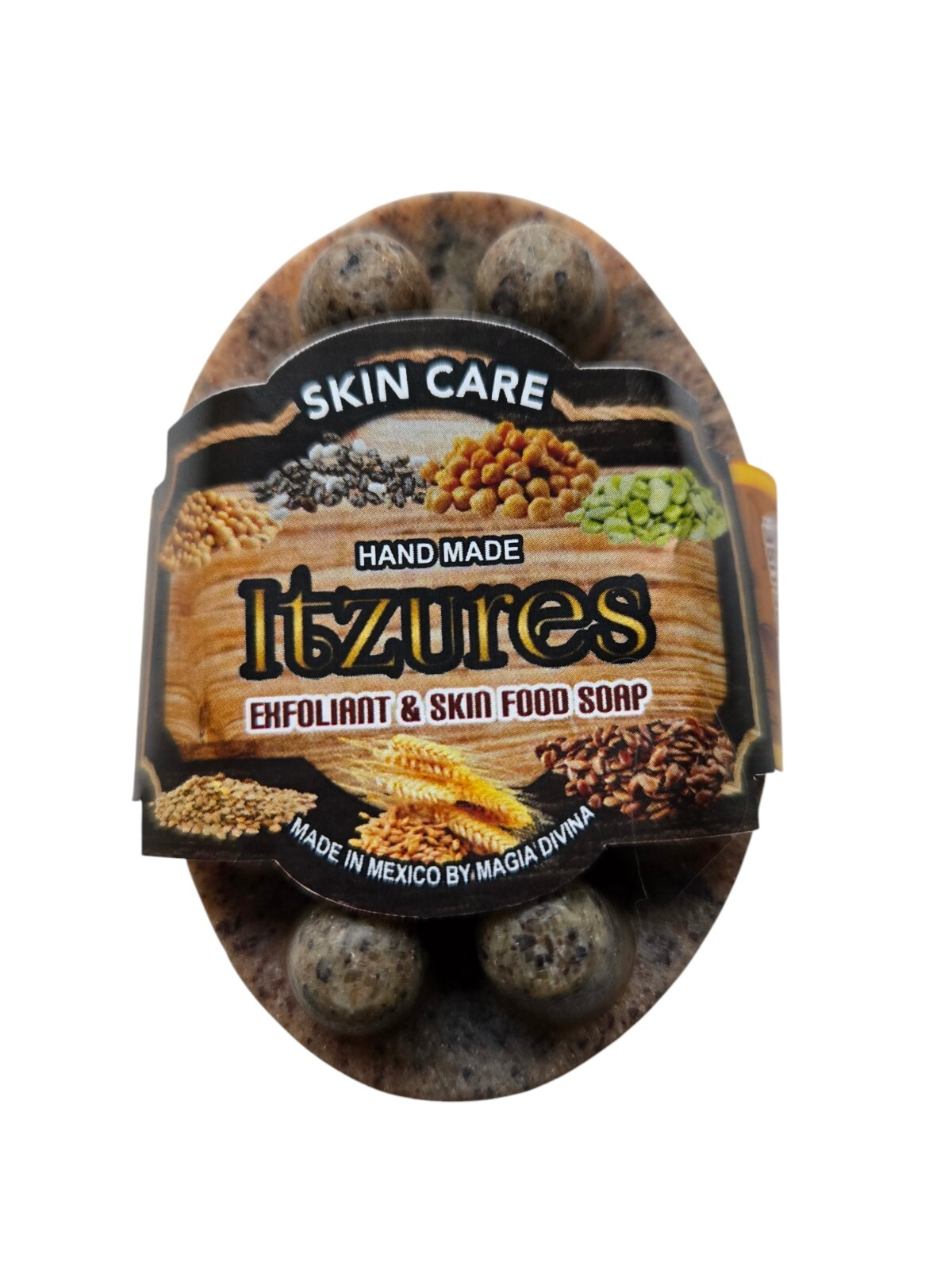 Soap Seven Grains Superfood For Skin Itzures Artisanal 2psc PACK Woman’ and Mens