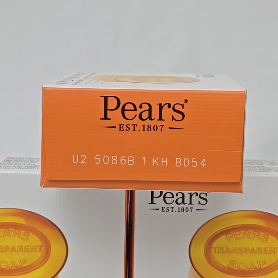 3 Pack Pears Pure & Gentle Transparent Soap 100g 3.5 oz. Bar Soap plant oils