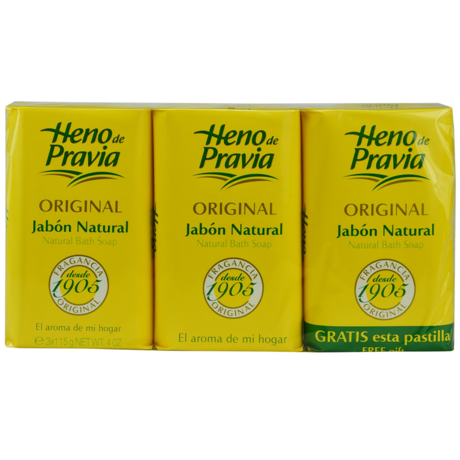 – 4 SETS OF 2 SOAPS PLUS 1 FREE 4 OZ. 4-PACK (12 SOAPS)