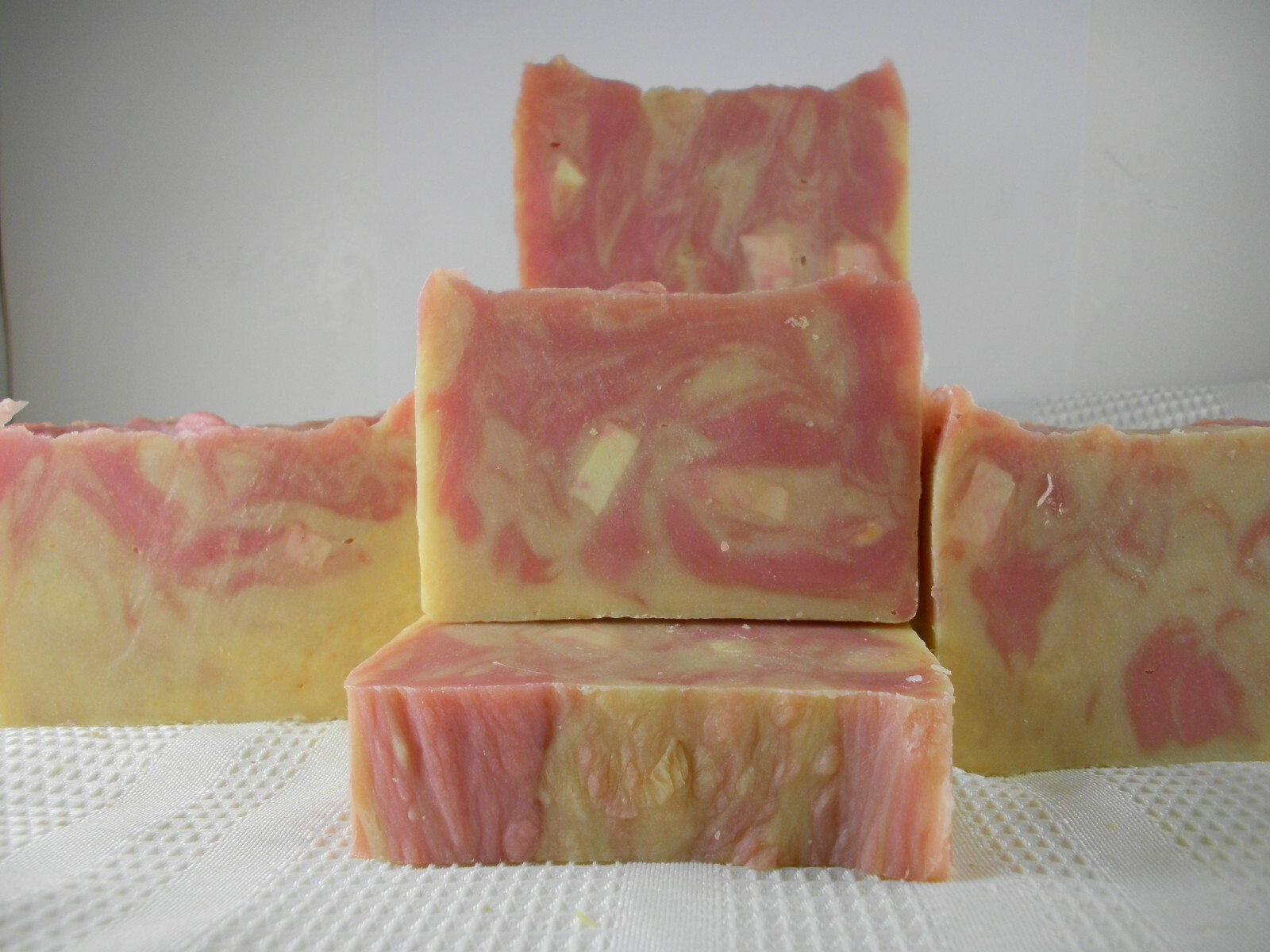 Pink Jasmine Goat Milk Soap Shea, Cocoa Butter Natural Organic Homemade