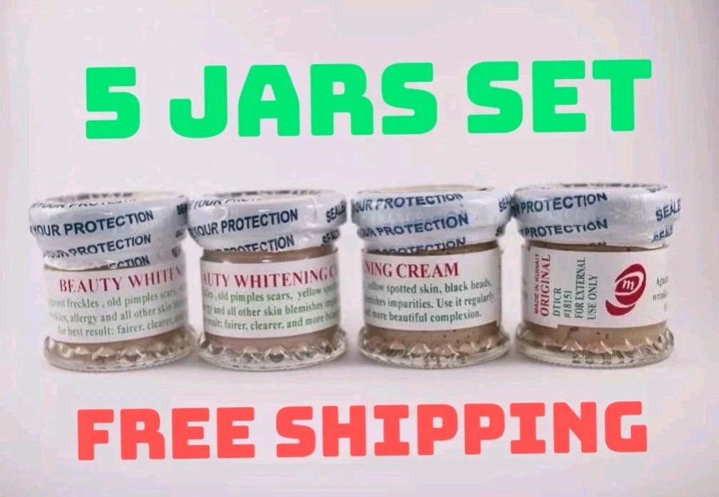 5 Jars Of Dalfour Cream Red M