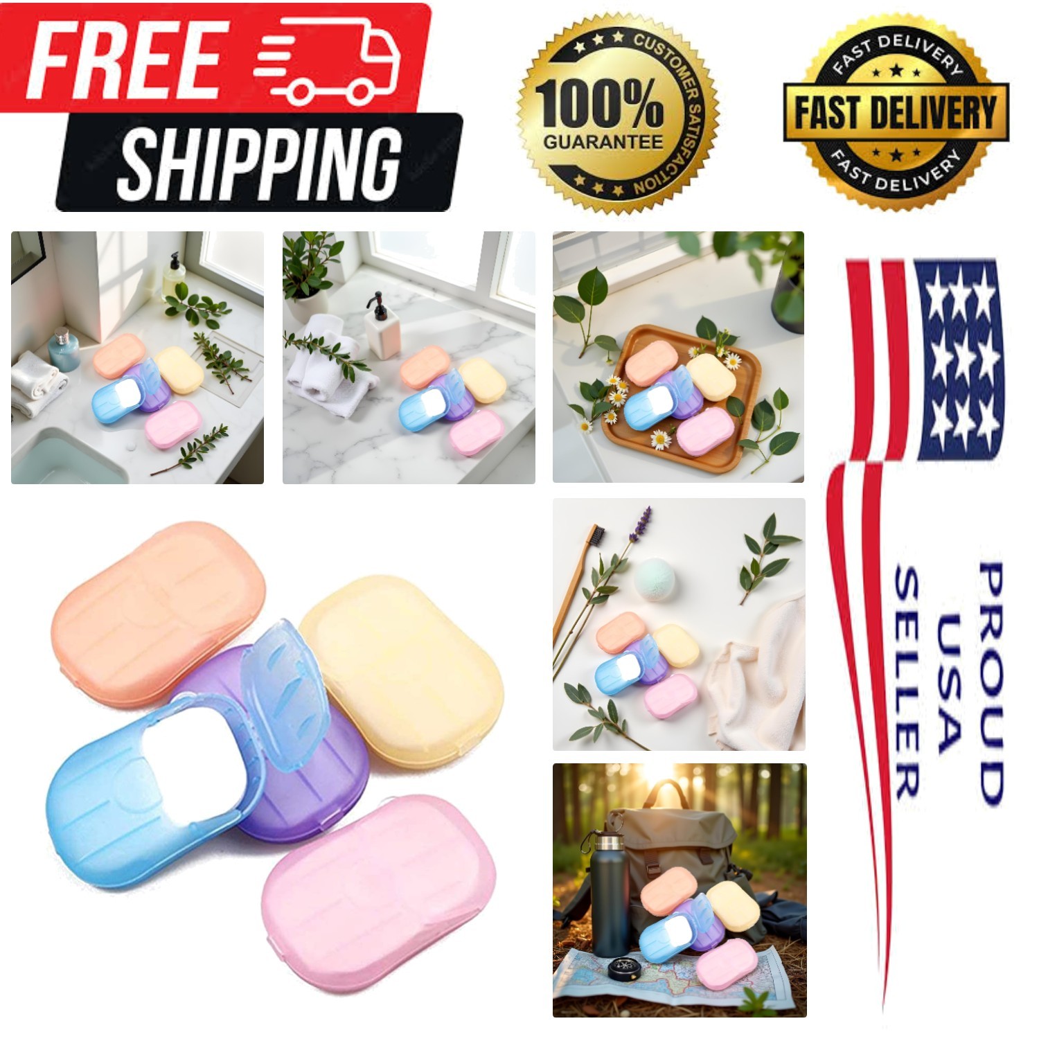 Lightweight Multi-Purpose Soap Paper – 500 Colorful Sheets for All Occasions