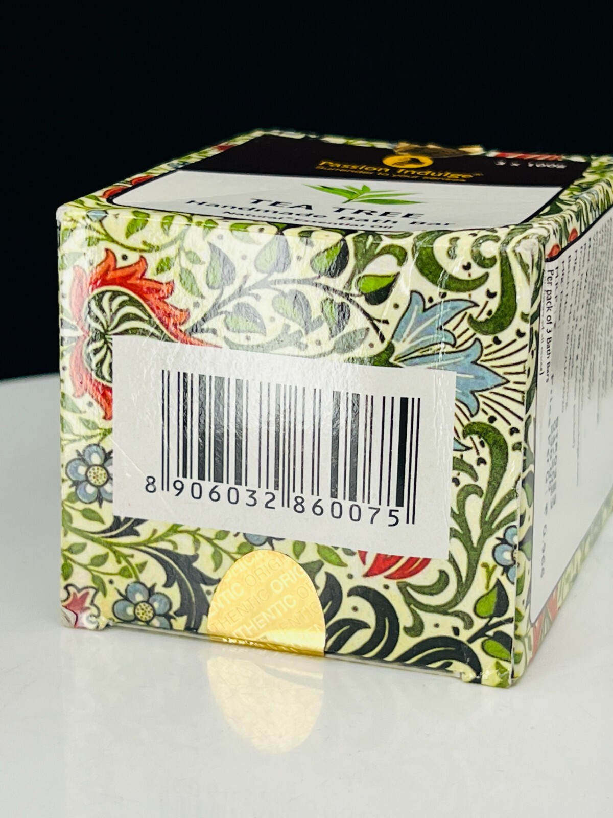 Passion Indulge Tea Tree Handmade Bath Bar Pack of 3*100g (NIB)