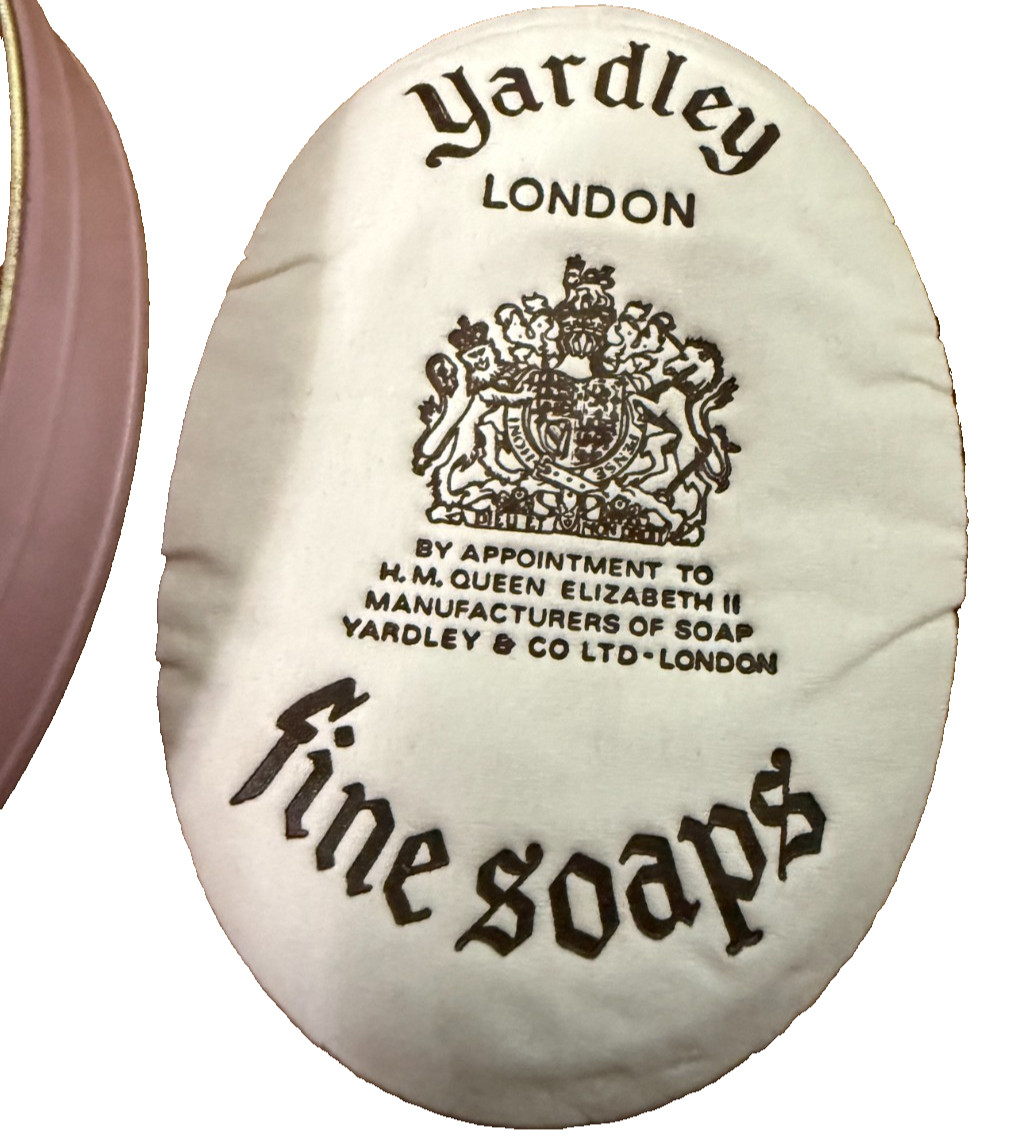 Yardley London English Rose Perfumed Soap In Metal Tin Brand New Sealed Vintage