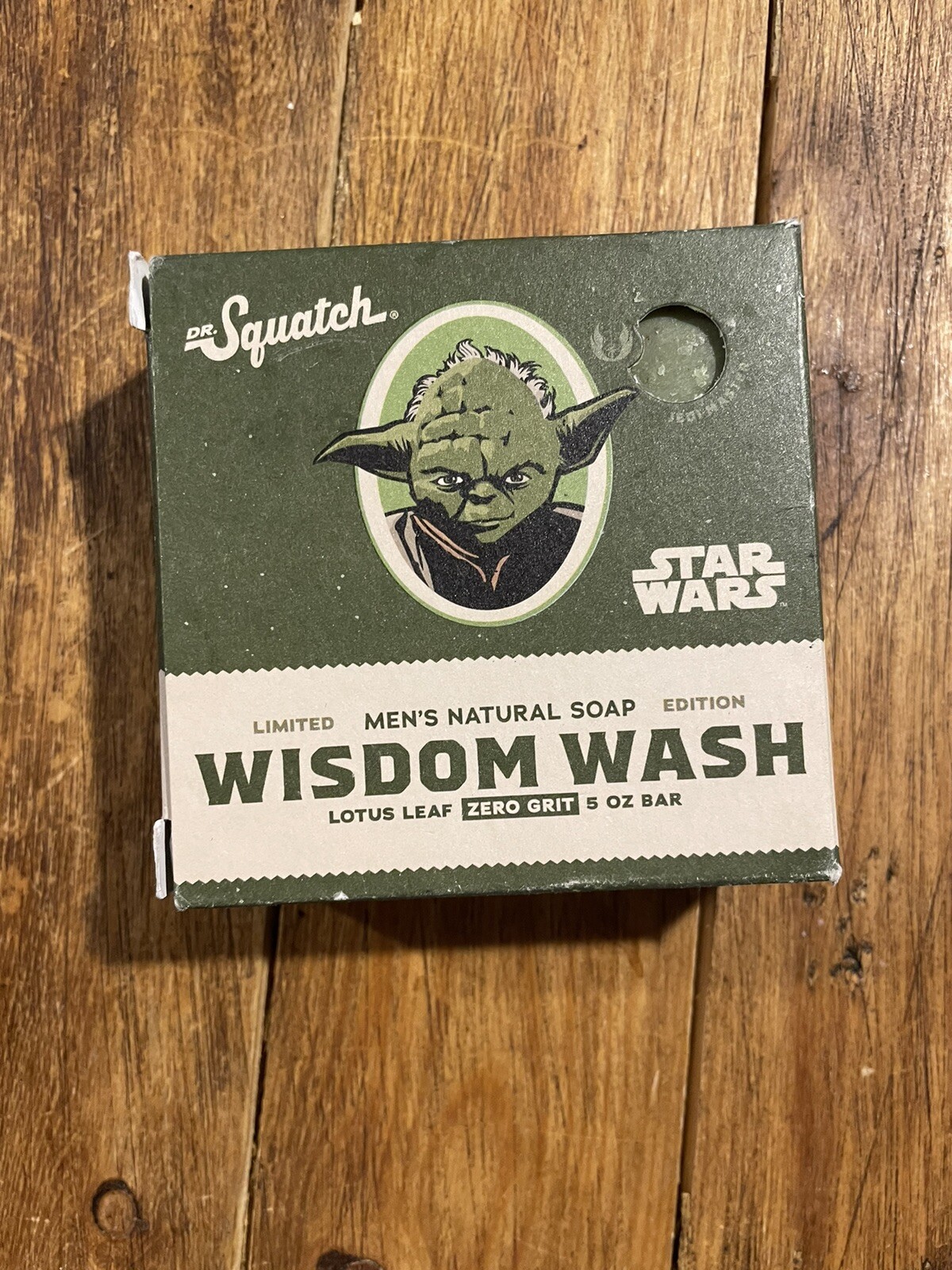 Dr. Squatch Star Wars WISDOM WASH Soap 5oz Bar – Yoda Limited Edition