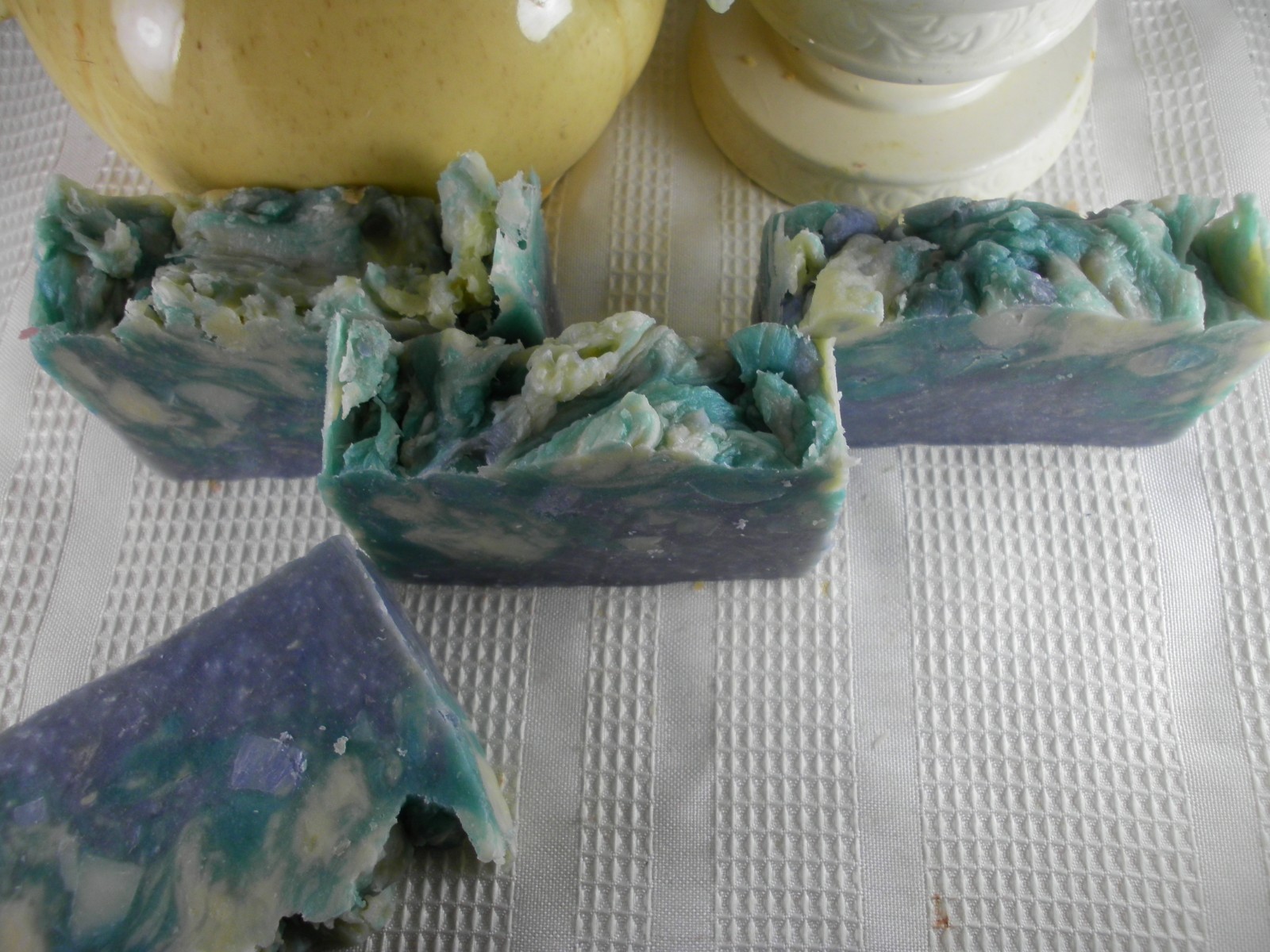 Sea Salt, Shea, Cocoa Butter Organic Goat Milk Soap Homemade Handmade