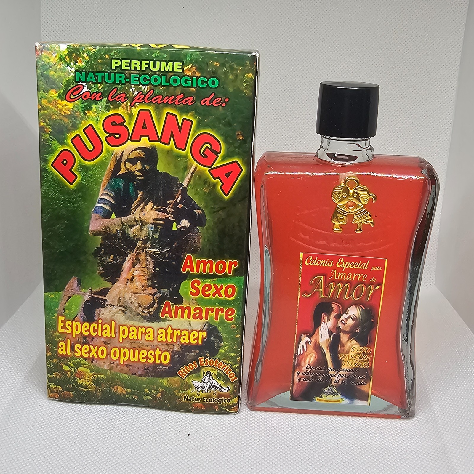 PUSANGA CON FEROMONAS ATRACCION Y SEDUCCION SELVA DEL PERU 100% ORIGINAL 1PC