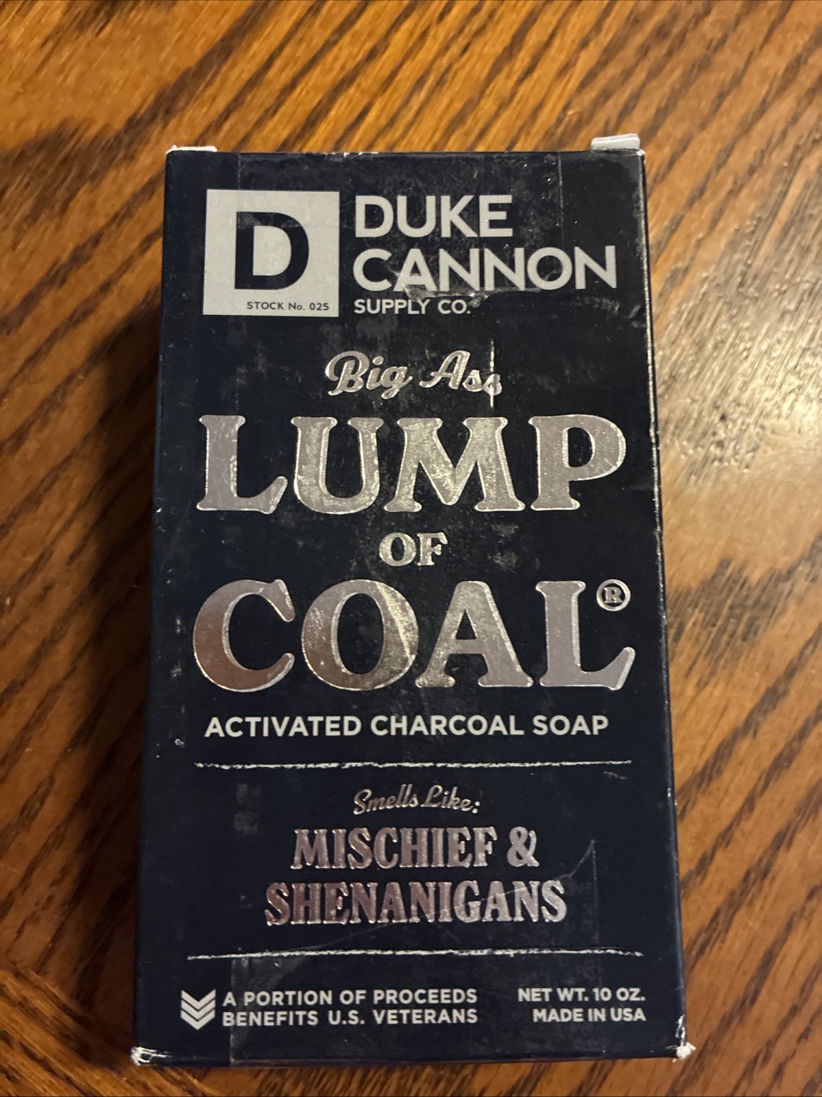 NEW Charcoal Soap For Men Duke Cannon Big @SS “Lump Of Coal” Big Brick (10 OZ)