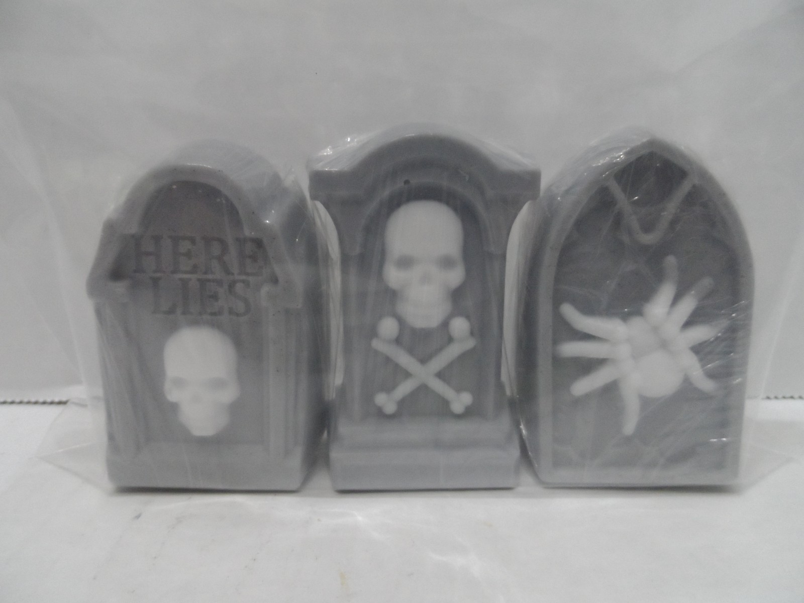 Skulls, Spiders, Tombstones Halloween Decorative Soaps