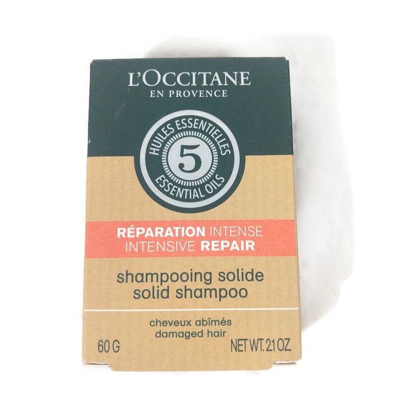 L’OCCITANE Discontinued Intensive Repair Solid Shampoo Bar 2.1OZ /60G NEW