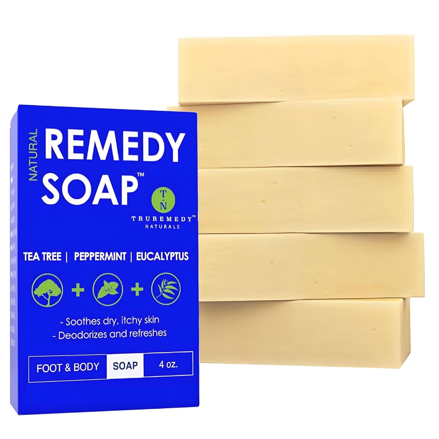 Natural Tea Tree and Peppermint Soap – Fortifying Cleanser for All Skin Types