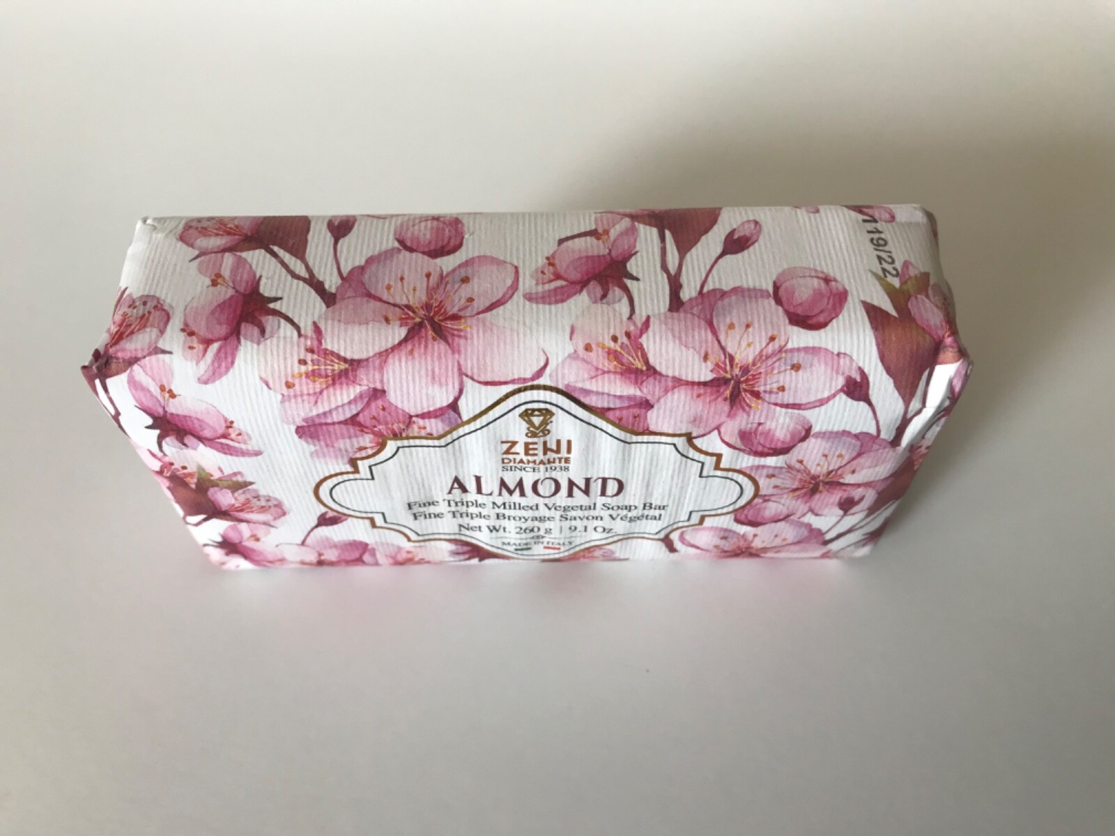 zeni diamante bar soap