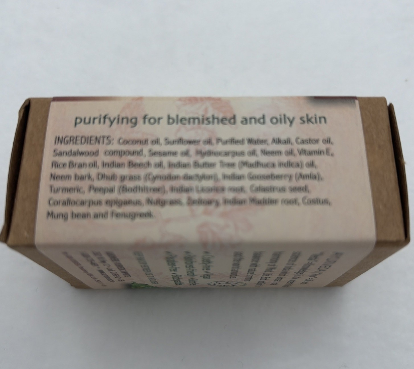 2-Pack Auromere Ayurvedic Bar Soap w/ Neem Sandalwood Turmeric 2.75 oz Each NEW
