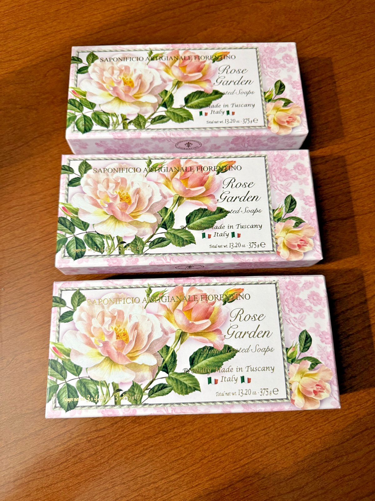 LOT OF 3 – Saponificio Artigianale Fiorentino Handmade Italian Soap 3 x 4.40 oz
