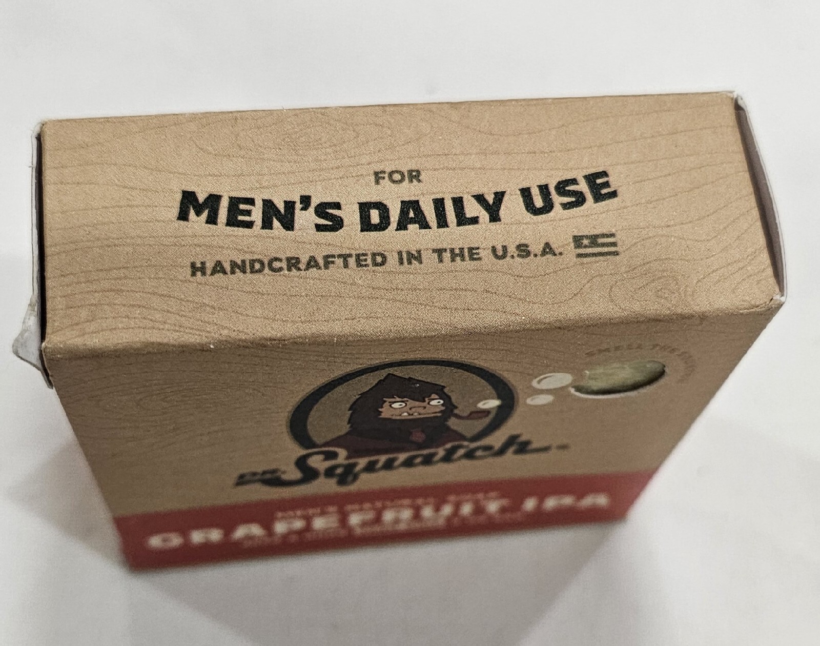 Dr. Squatch グレープフルーツ IPA ビール&ホップ 男性用 手作りバーソープ 5オンス-