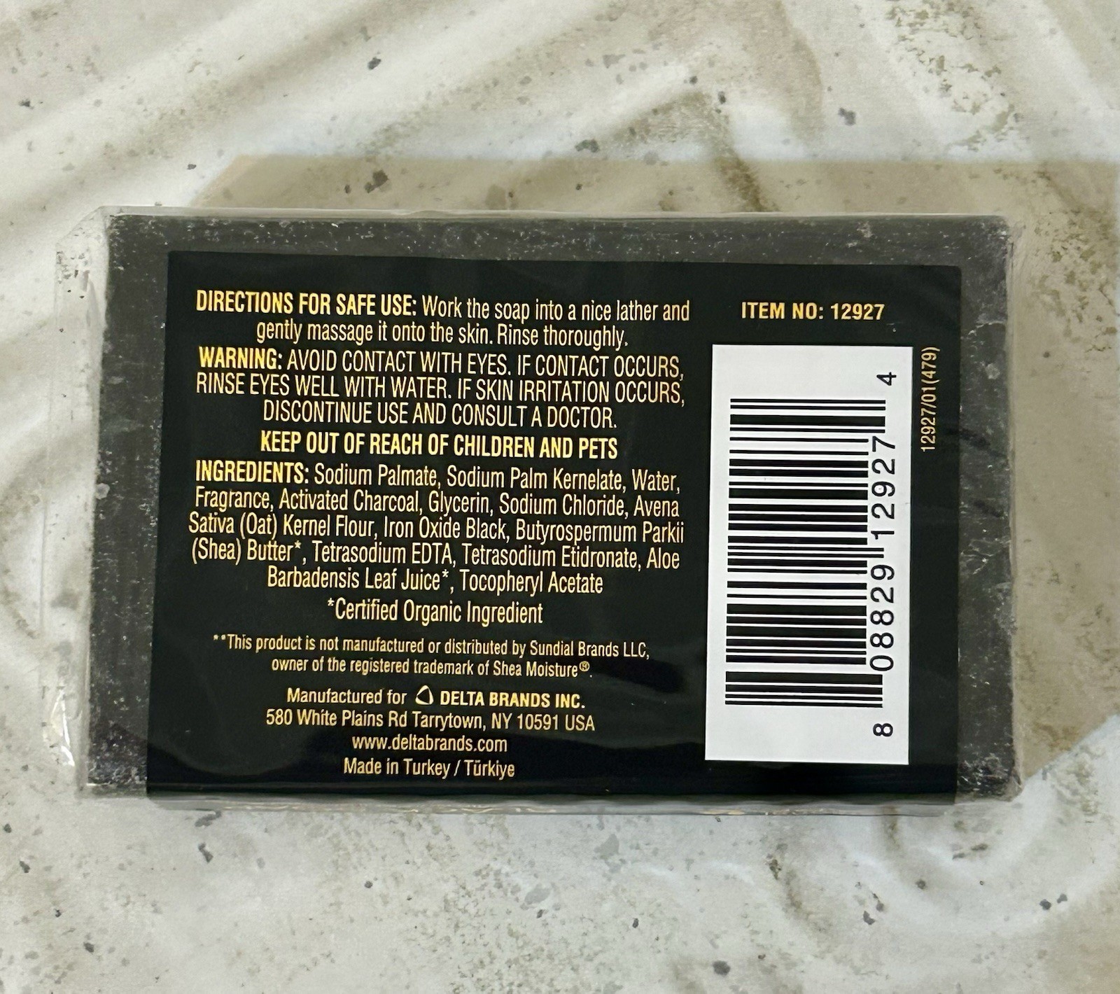 3 Shea Butter African Black Soap Acne Prone, Troubled Skin