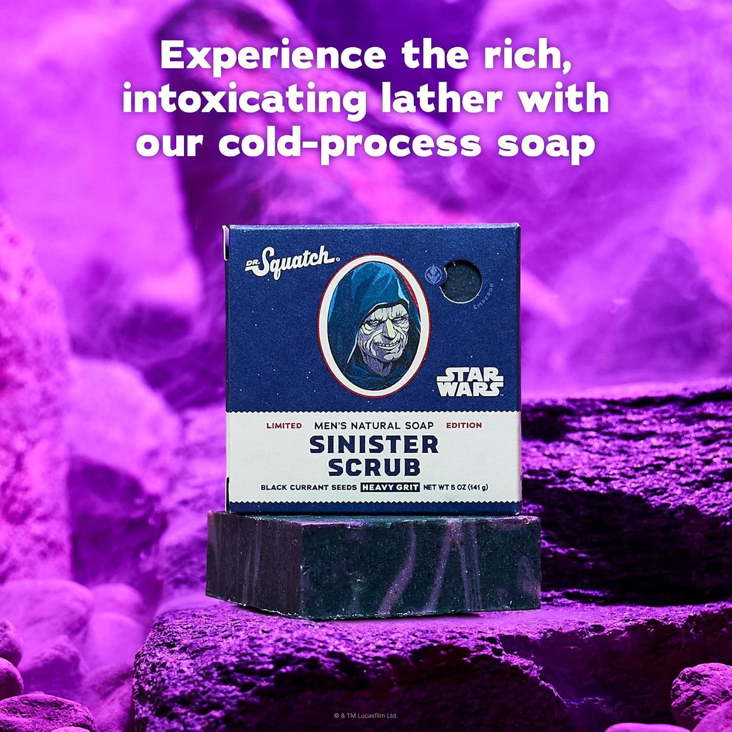 Natural Men’s Bar Soap – Star Wars Inspired Gifts for Men – Natural Cold Proc…