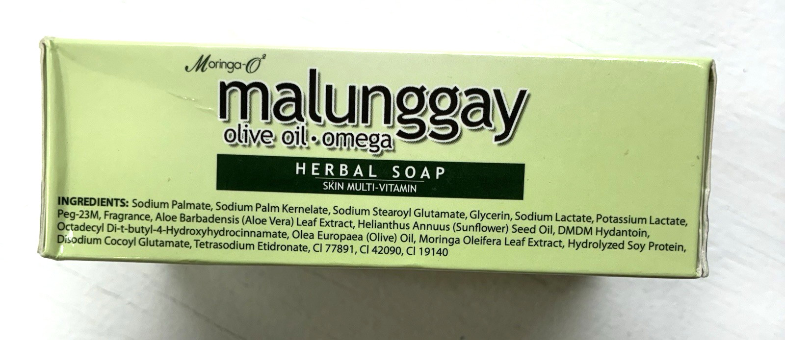 Moringa-O2 Malunggay Anti-Bacterial Multi Vitamin Moisturizing Herbal Soap 135g