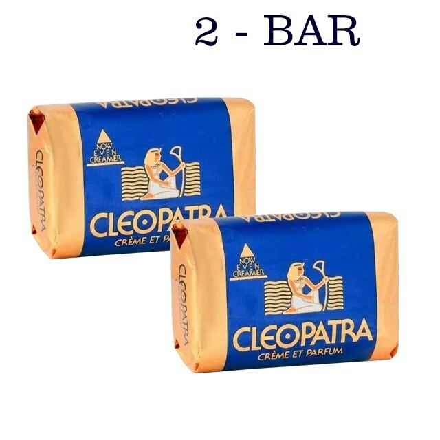 CLEOPATRA Creme ET Parfum Soap X 2 skin soft, smooth and supple 120g
