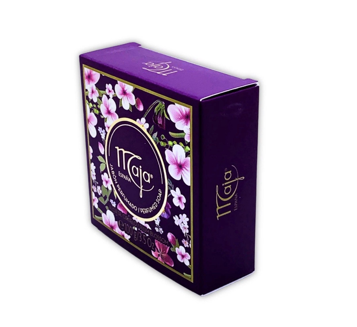 Maja España Plum Blossom Perfumed Soap Bar – Floral Scent | 3.5 oz