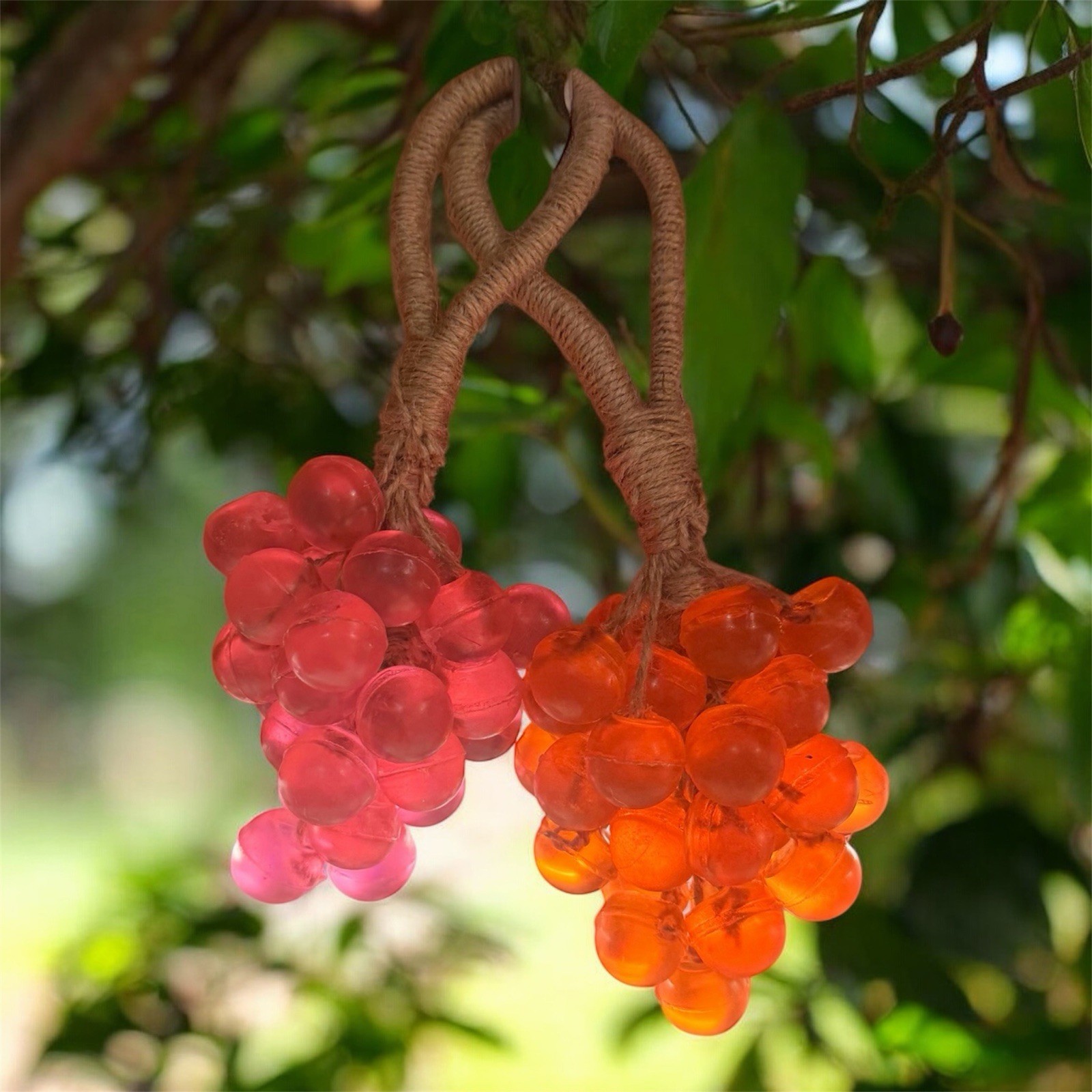 Grape Soap, Handmade Grape Soap on a Rope, Decorative & Aromatic Soaps With Aloe