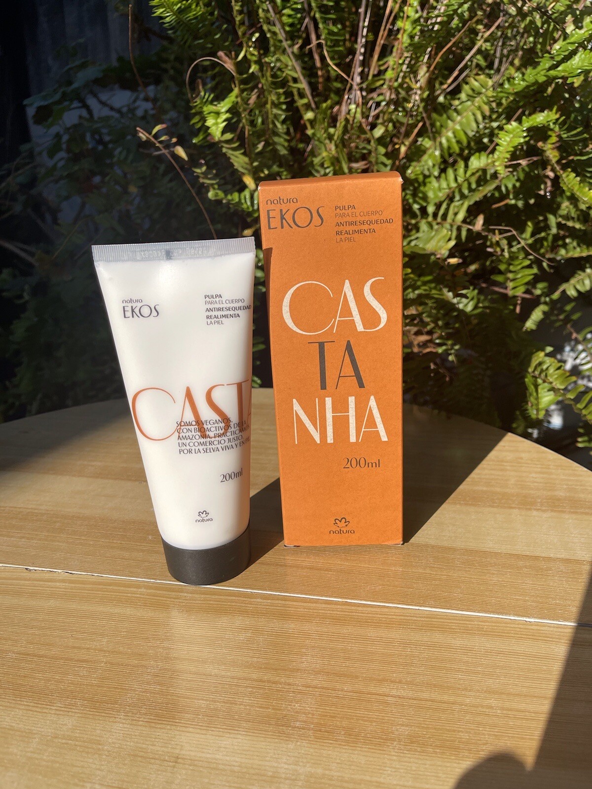 Natura EKOS CASTANHA,MARACUJA,TUKUMA,ACAI,ANDIROBA Body Lotion 200mil New