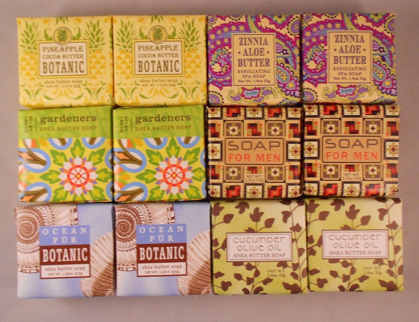 Greenwich Bay Shea Butter Luxury Spa Soap, 1.9 oz., 4 of Same or 6 Bar Variety!