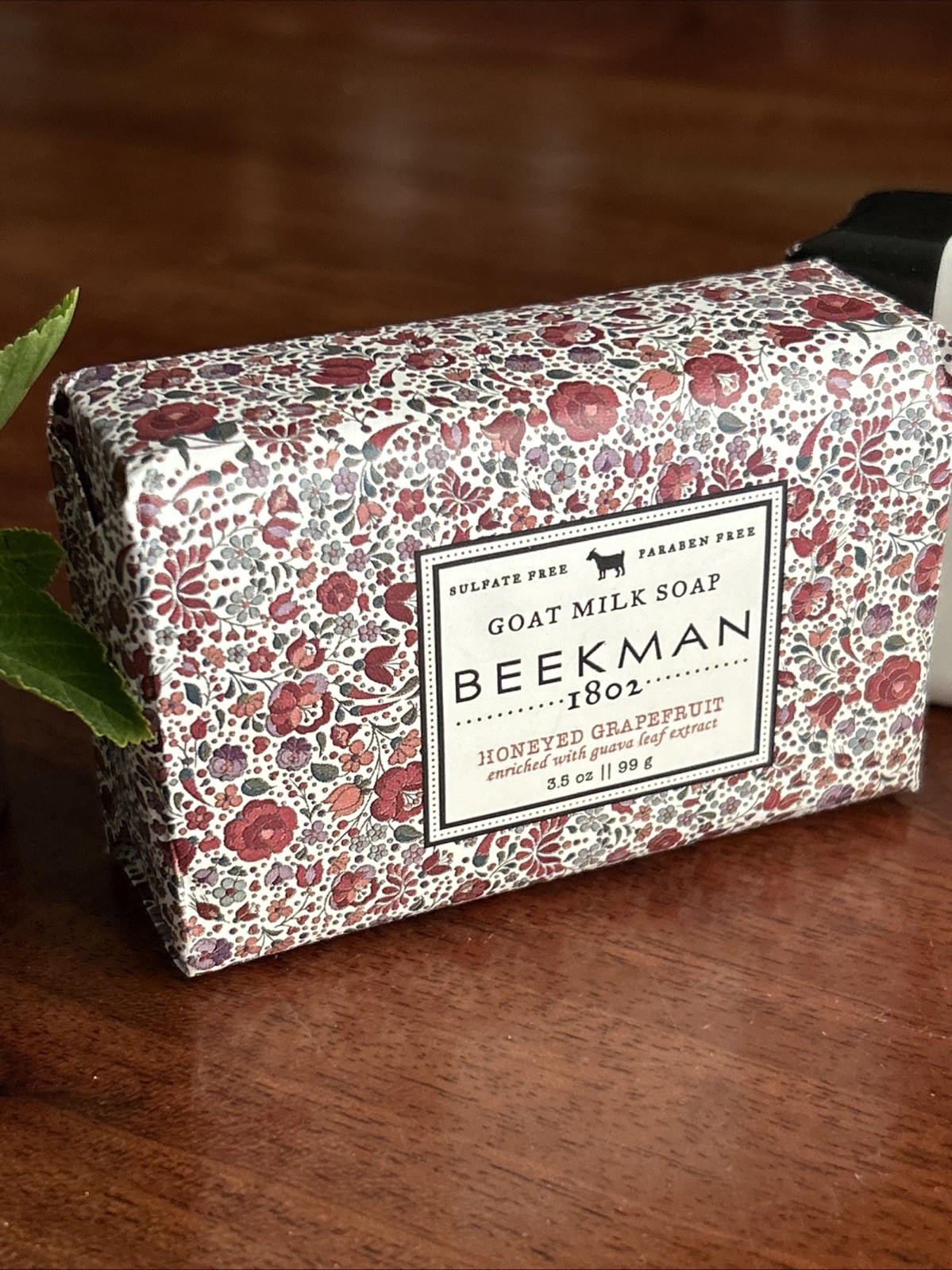 2 Beekman 1802 3.5oz Soap Bars: Honeyed Grapefruit & Fresh Air