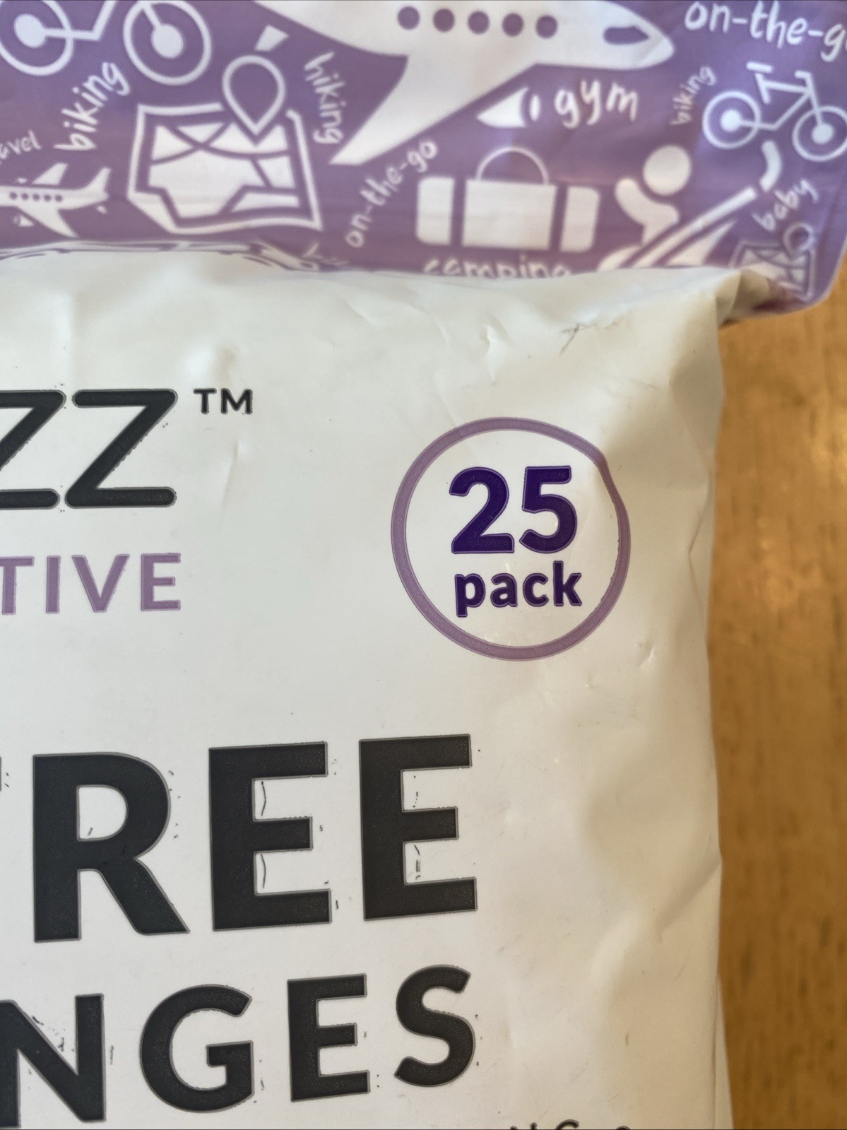 Disposable No Rinse Bathing Wipes – 25 Pack – All-in-1 Single Use Shower Wipe